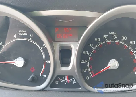 2012 Ford Fiesta Se из США, поврежденный, VIN 3FADP4EJ4CM156698